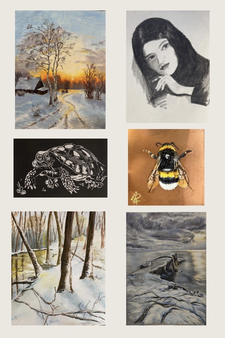 Catrin Sternberg 2026 Collage zur Ausstellung 2