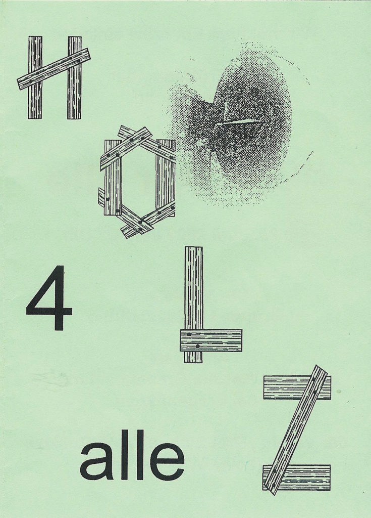 Flyer Ausstellung 52