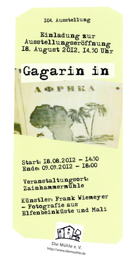 Flyer Ausstellung 104