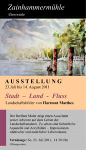 Ausstellung Matthes 2011