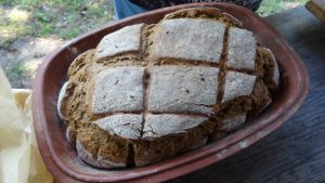 Brot aus dem Mühlenbackofen