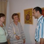 Heidrun und Besucher 2008
