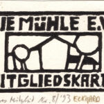 Mitgliedsausweis Eckhard Groll