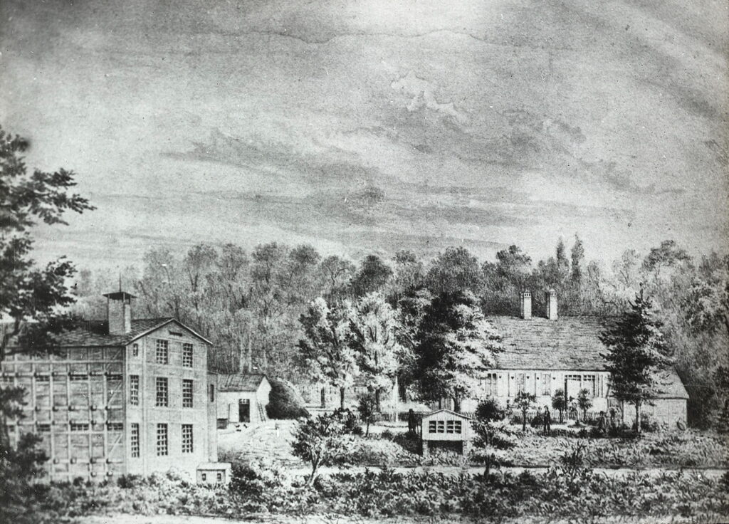 Zainhammer (Knochenmühle) vor 1866