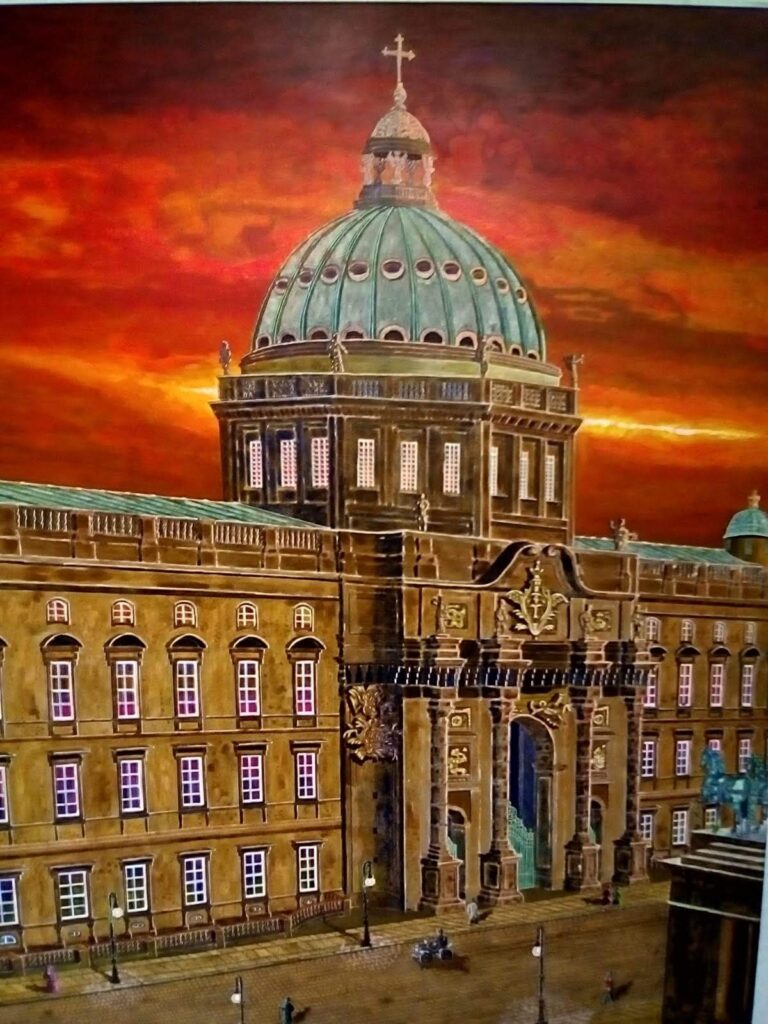 Berliner Stadtschloss - Portal III - Westseite um 1900